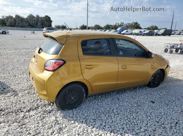 ML32AUHJ7NH006853 2022 MITSUBISHI MIRAGE Yellow Tył prawy