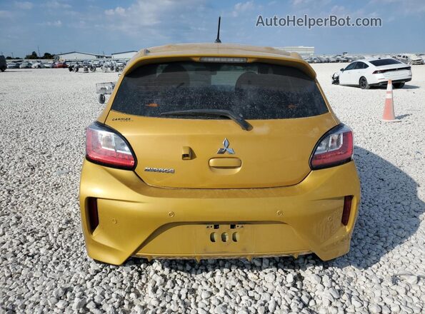 ML32AUHJ7NH006853 2022 MITSUBISHI MIRAGE Yellow Widok z tyłu