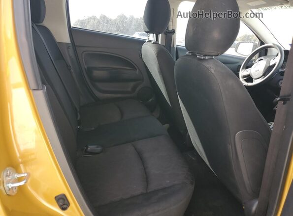 ML32AUHJ7NH006853 2022 MITSUBISHI MIRAGE Yellow Widok tylnych siedzeń