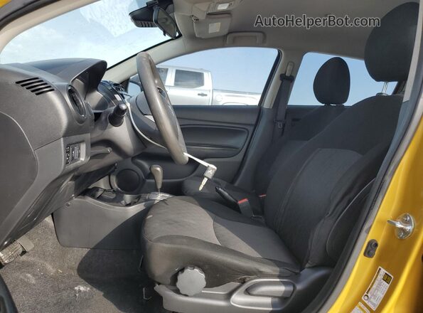 ML32AUHJ7NH006853 2022 MITSUBISHI MIRAGE Yellow Widok wnętrza z przodu