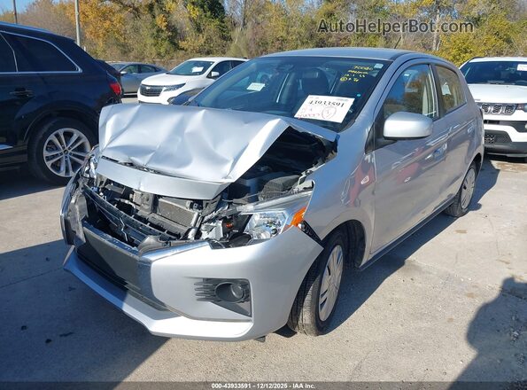 ML32AUHJ7RH009788 2024 MITSUBISHI MIRAGE Gray Przód lewy