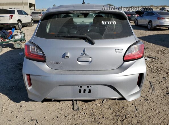 ML32AUHJXMH001337 2021 MITSUBISHI MIRAGE Silver უკანა ხედი
