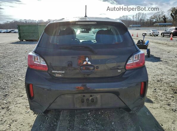 ML32AWHJ1NH006066 2022 MITSUBISHI MIRAGE Black Հետևի տեսք