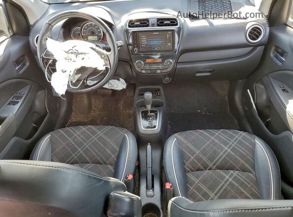 ML32AWHJ1NH006066 2022 MITSUBISHI MIRAGE Black Առջևի վահանակի տեսք