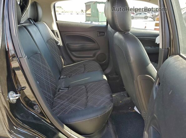 ML32AWHJ1NH006066 2022 MITSUBISHI MIRAGE Black Հետևի նստատեղերի տեսք