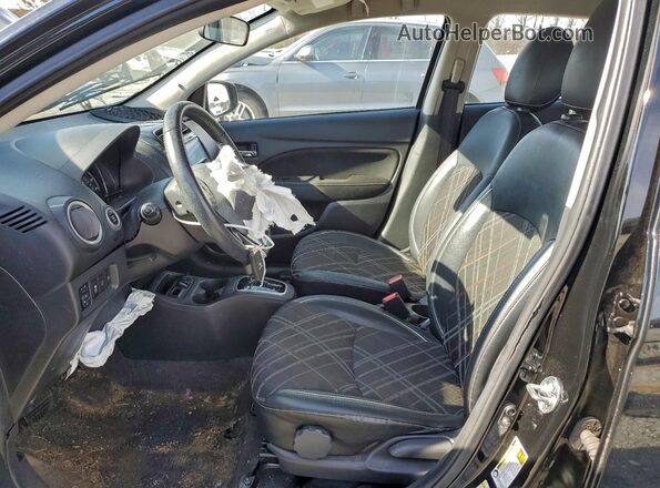 ML32AWHJ1NH006066 2022 MITSUBISHI MIRAGE Black Սալոնի դիմացի տեսք