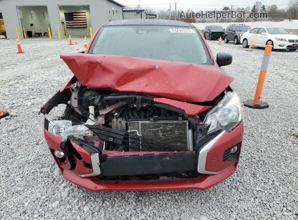 ML32AWHJ1PH001405 2023 MITSUBISHI MIRAGE Red Դիմացի տեսք