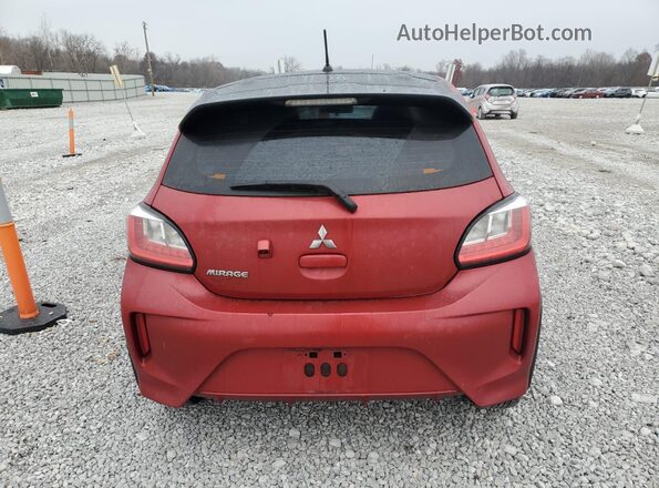 ML32AWHJ1PH001405 2023 MITSUBISHI MIRAGE Red Հետևի տեսք