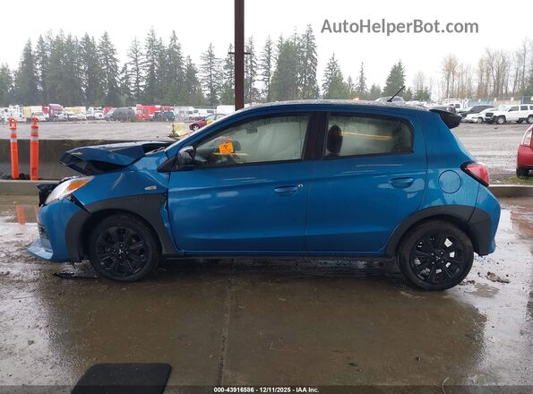 ML32AWHJ1PH001632 2023 MITSUBISHI MIRAGE Blue Սալոնի հետևի տեսք