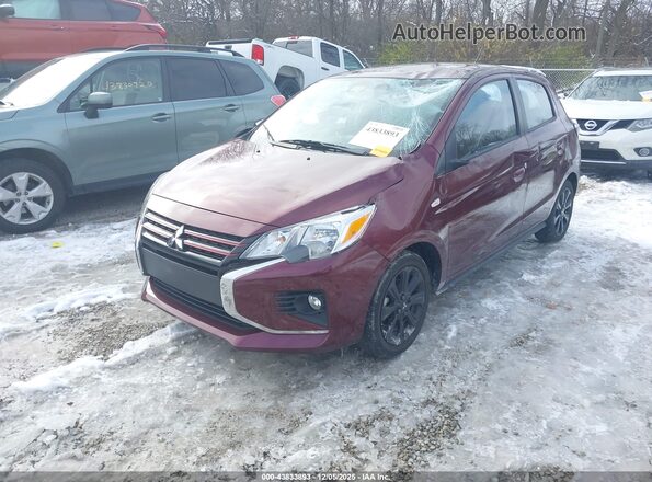 ML32AWHJ5NH006331 2022 MITSUBISHI MIRAGE Purple Передня ліва чверть