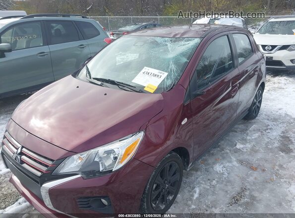 ML32AWHJ5NH006331 2022 MITSUBISHI MIRAGE Purple Вид спереду