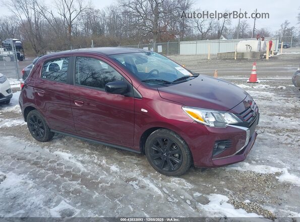 ML32AWHJ5NH006331 2022 MITSUBISHI MIRAGE Purple Вид задньої частини салону