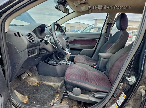 ML32AWHJ9NH006896 2022 MITSUBISHI MIRAGE Black Սալոնի դիմացի տեսք