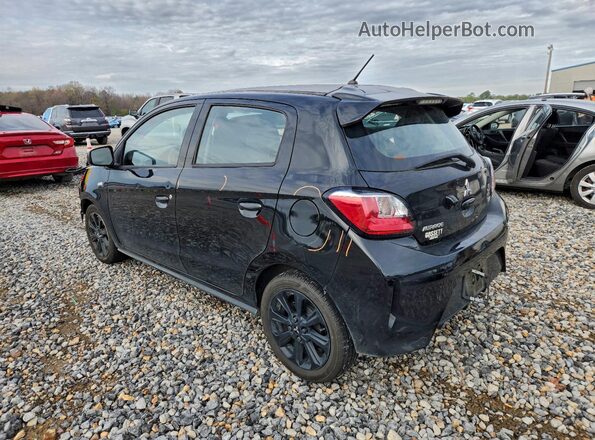 ML32AWHJ9NH006896 2022 MITSUBISHI MIRAGE Black Հետևի ձախ