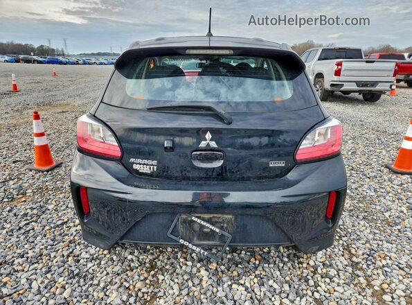 ML32AWHJ9NH006896 2022 MITSUBISHI MIRAGE Black Հետևի տեսք