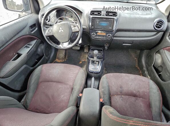 ML32AWHJ9NH006896 2022 MITSUBISHI MIRAGE Black Առջևի վահանակի տեսք