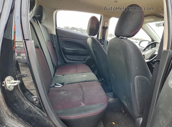 ML32AWHJ9NH006896 2022 MITSUBISHI MIRAGE Black Հետևի նստատեղերի տեսք