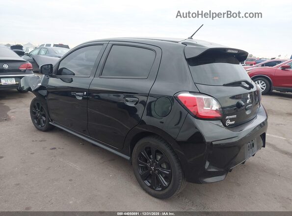 ML32AWHJXNH005644 2022 MITSUBISHI MIRAGE Black Задня ліва чверть