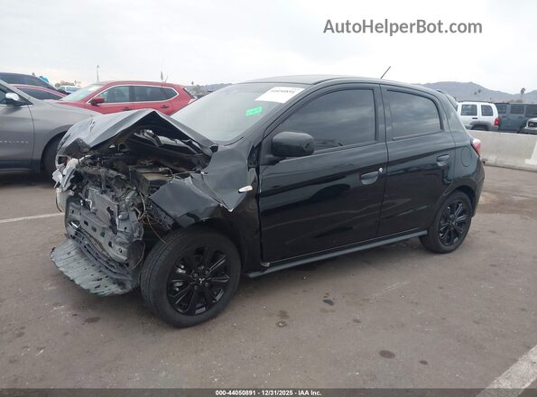 ML32AWHJXNH005644 2022 MITSUBISHI MIRAGE Black Передня ліва чверть