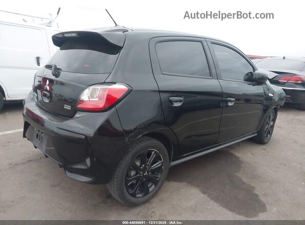 ML32AWHJXNH005644 2022 MITSUBISHI MIRAGE Black Задня права чверть