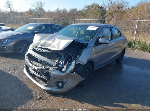 ML32F3FJ0HHF16158 2017 MITSUBISHI MIRAGE G4 Silver 