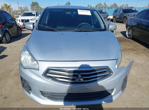 ML32F3FJ1JHF11136 2018 MITSUBISHI MIRAGE G4 Silver 