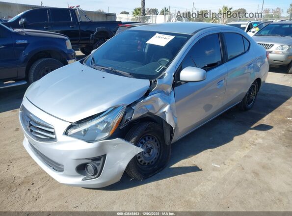 ML32F3FJ1JHF11136 2018 MITSUBISHI MIRAGE G4 Silver 