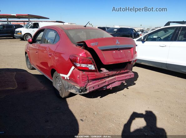 ML32F3FJ1LHF00785 2020 MITSUBISHI MIRAGE G4 Red Вид спереду