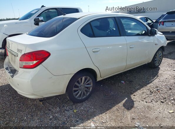 ML32F3FJ3JHF03412 2018 MITSUBISHI MIRAGE G4 Белый Задняя правая четверть