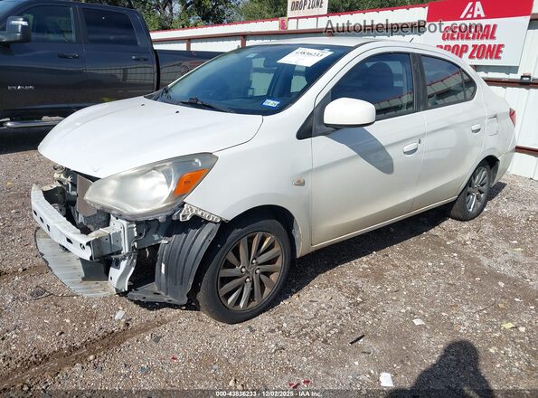 ML32F3FJ3JHF03412 2018 MITSUBISHI MIRAGE G4 Белый Передняя левая четверть