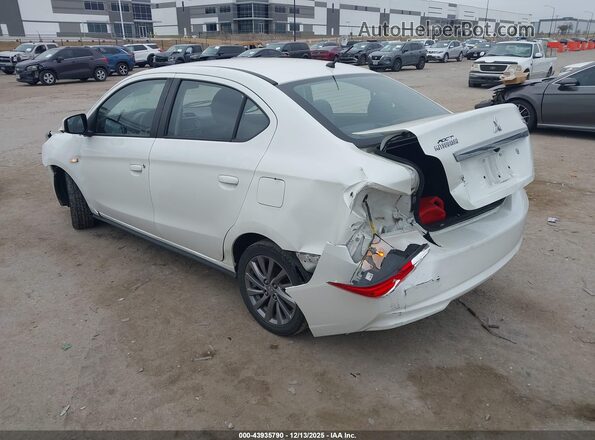 ML32F3FJ3KHF06327 2019 MITSUBISHI MIRAGE G4 White Trasero izquierdo