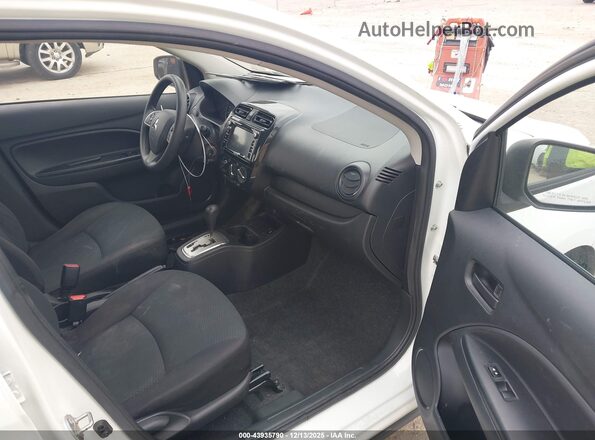 ML32F3FJ3KHF06327 2019 MITSUBISHI MIRAGE G4 White Vista interior delantera
