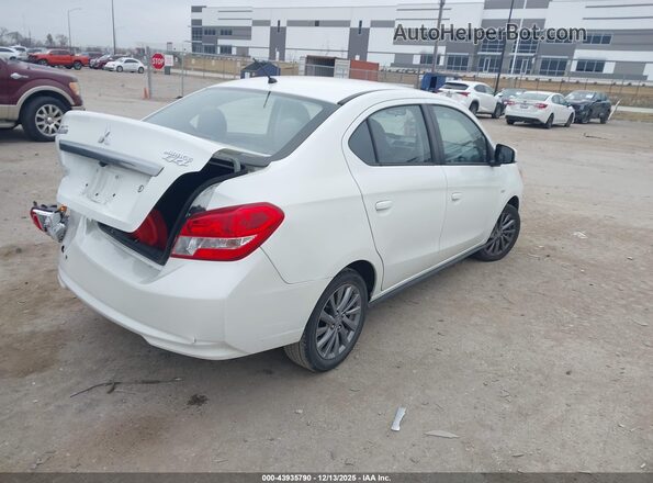 ML32F3FJ3KHF06327 2019 MITSUBISHI MIRAGE G4 White Trasero derecho
