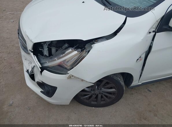 ML32F3FJ3KHF06327 2019 MITSUBISHI MIRAGE G4 White Vista frontal
