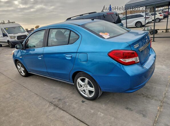 ML32F3FJ3LHF01873 2020 MITSUBISHI MIRAGE Blue Հետևի ձախ
