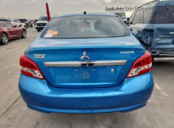 ML32F3FJ3LHF01873 2020 MITSUBISHI MIRAGE Blue Հետևի տեսք