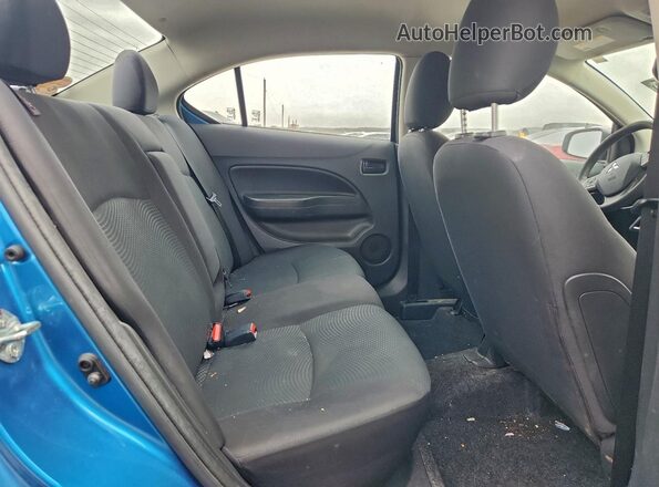 ML32F3FJ3LHF01873 2020 MITSUBISHI MIRAGE Blue Հետևի նստատեղերի տեսք