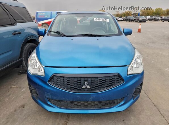 ML32F3FJ3LHF01873 2020 MITSUBISHI MIRAGE Blue Դիմացի տեսք