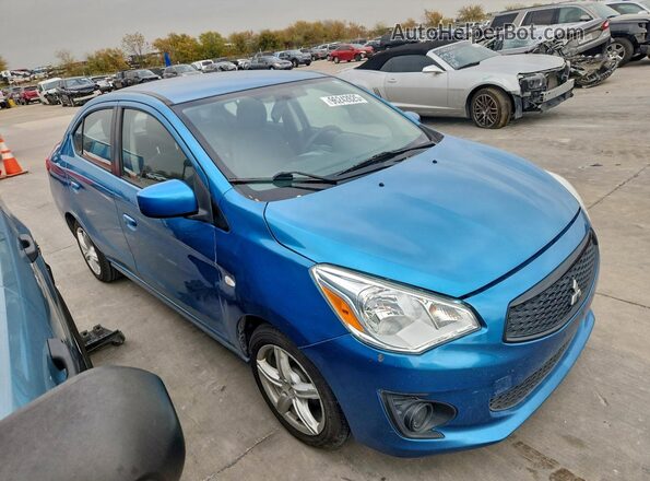 ML32F3FJ3LHF01873 2020 MITSUBISHI MIRAGE Blue Առջևի աջ