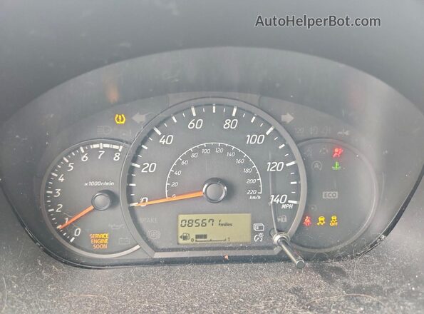 ML32F3FJ3LHF01873 2020 MITSUBISHI MIRAGE Blue Սարքավորումների վահանակի տեսք