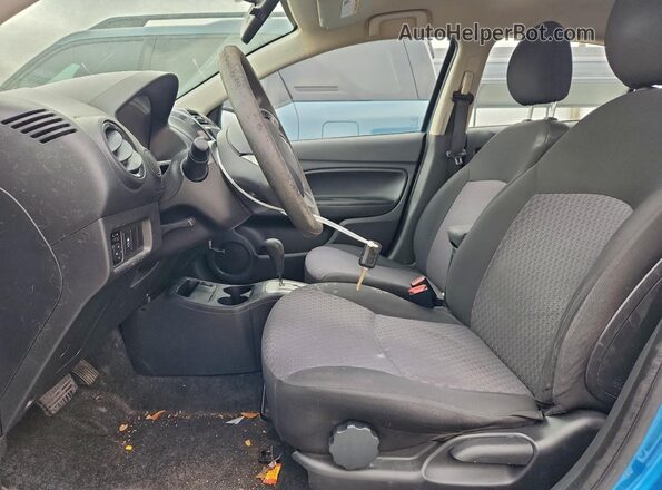 ML32F3FJ3LHF01873 2020 MITSUBISHI MIRAGE Blue Սալոնի դիմացի տեսք