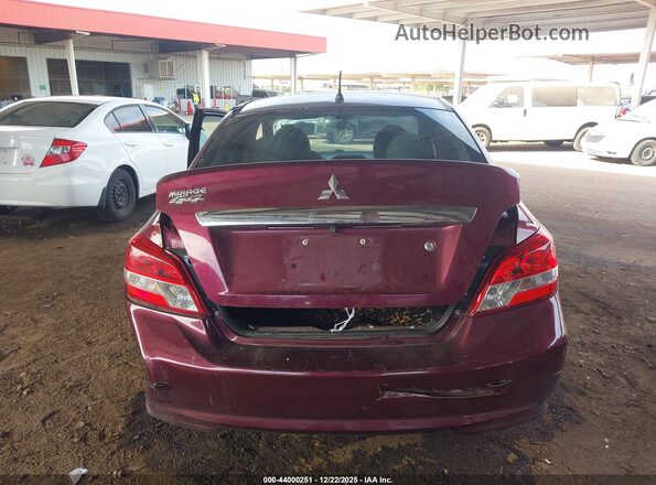 ML32F3FJ3LHF03316 2020 MITSUBISHI MIRAGE G4 Red წინა ხედი