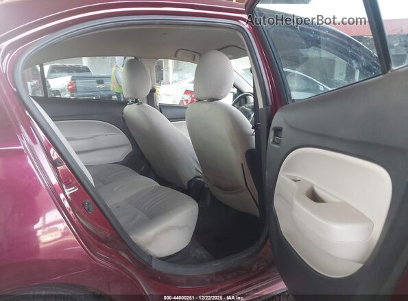 ML32F3FJ3LHF03316 2020 MITSUBISHI MIRAGE G4 Red VIN კოდის სტიკერის ხედი