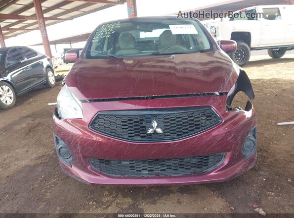 ML32F3FJ3LHF03316 2020 MITSUBISHI MIRAGE G4 Red ხელსაწყოთა პანელის ხედი