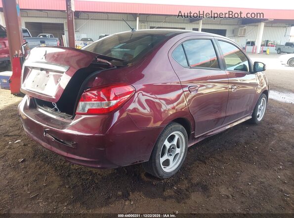 ML32F3FJ3LHF03316 2020 MITSUBISHI MIRAGE G4 Red უკანა მარჯვენა