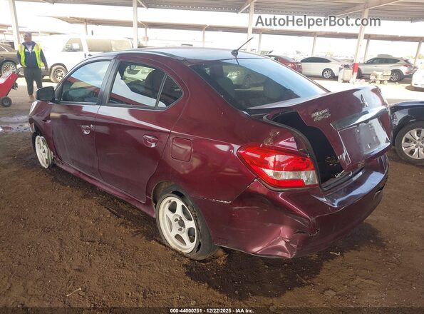 ML32F3FJ3LHF03316 2020 MITSUBISHI MIRAGE G4 Red უკანა მარცხენა