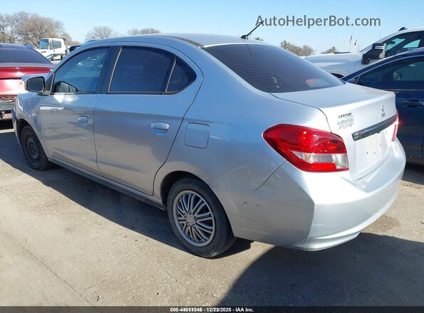 ML32F3FJ3LHF12386 2020 MITSUBISHI MIRAGE G4 Silver Trasero izquierdo