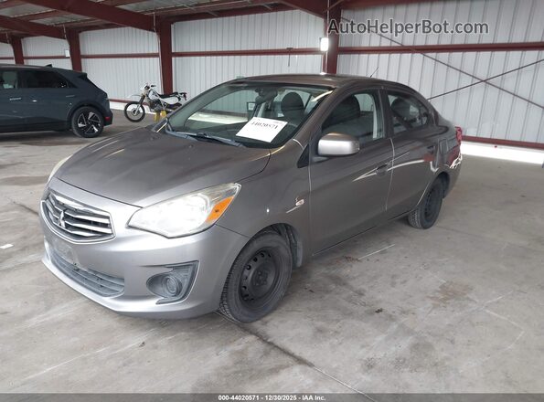 ML32F3FJ4JHF04634 2018 MITSUBISHI MIRAGE G4 Gray Front left