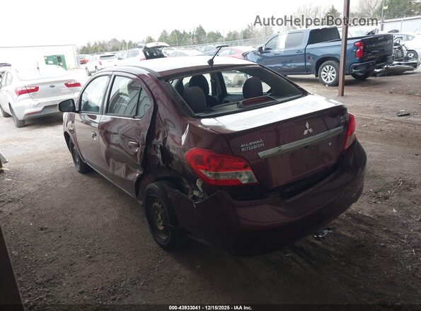 ML32F3FJ4JHF09090 2018 MITSUBISHI MIRAGE G4 Maroon 