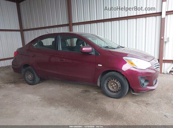ML32F3FJ4JHF09090 2018 MITSUBISHI MIRAGE G4 Maroon 